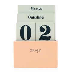 Calendario mesa Mr.Wonderful 2025 castellano Dias Llenos de Magia