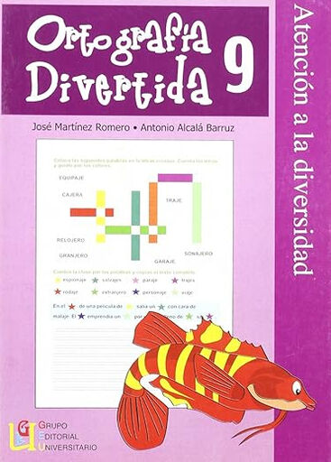 GEU Ortograf&iacute;a divertida 09 Grupo Editorial Univ 9788484917885