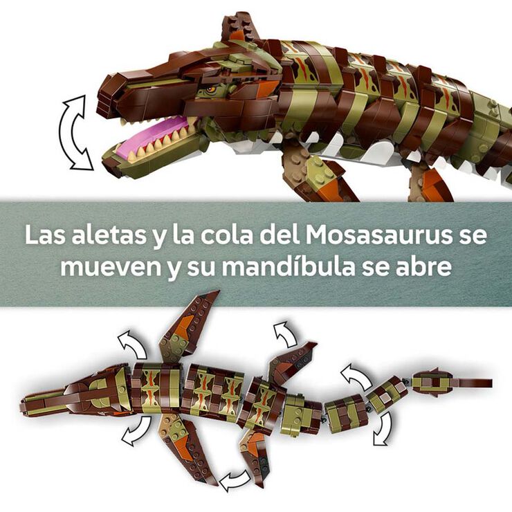 LEGO® Jurassic World Missió Naval: Mosasaurus Construïble 76974