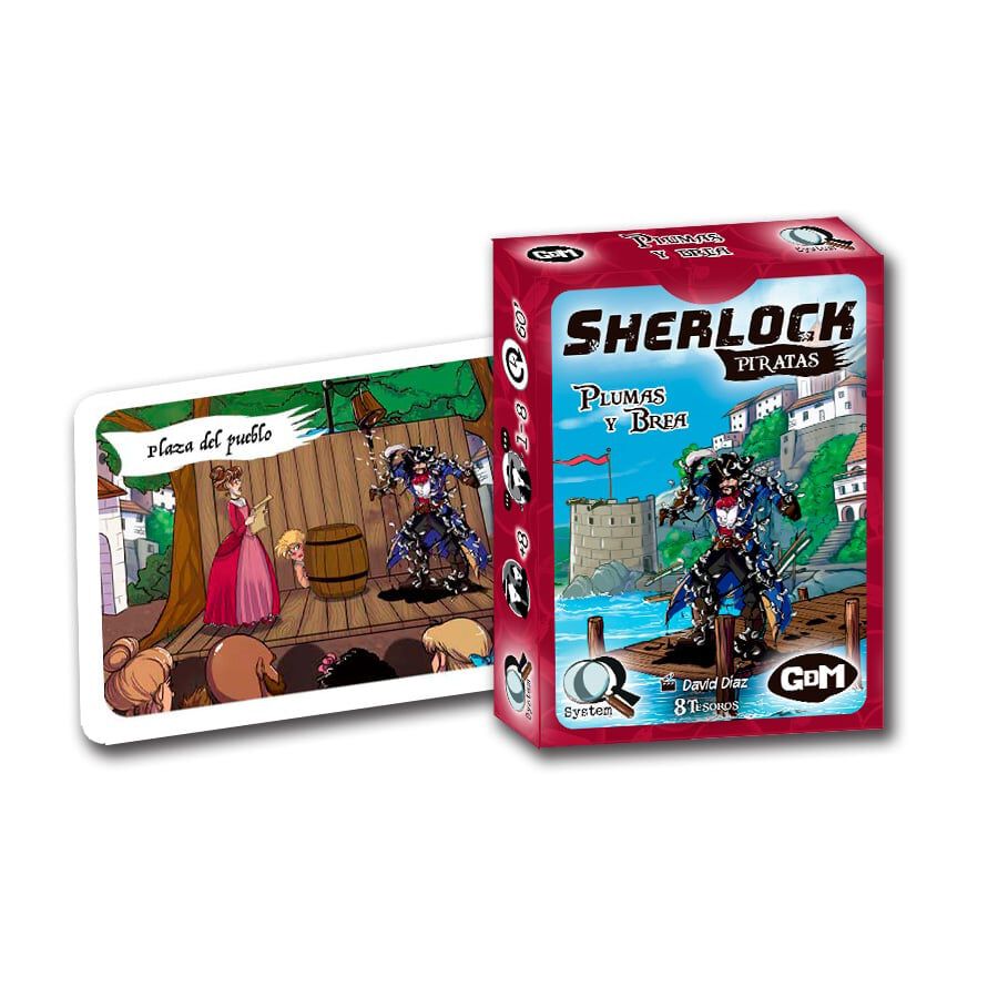 Sherlock Piratas Plumas y Brea