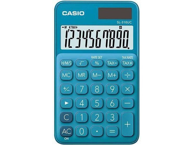 Calculadora Casio Sl-310 Uc-bu Azul 2021