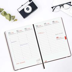 Agenda Finocam 18 meses Mara Y10 sem/vista vertical mult 2025-26 negro