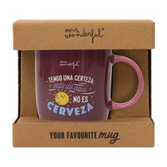 Taza Mr.Wonderful Tengo una certeza