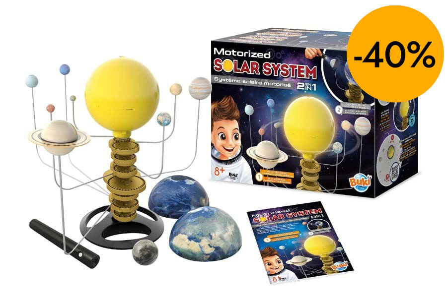 Maqueta del Sistema Solar M&oacute;vil