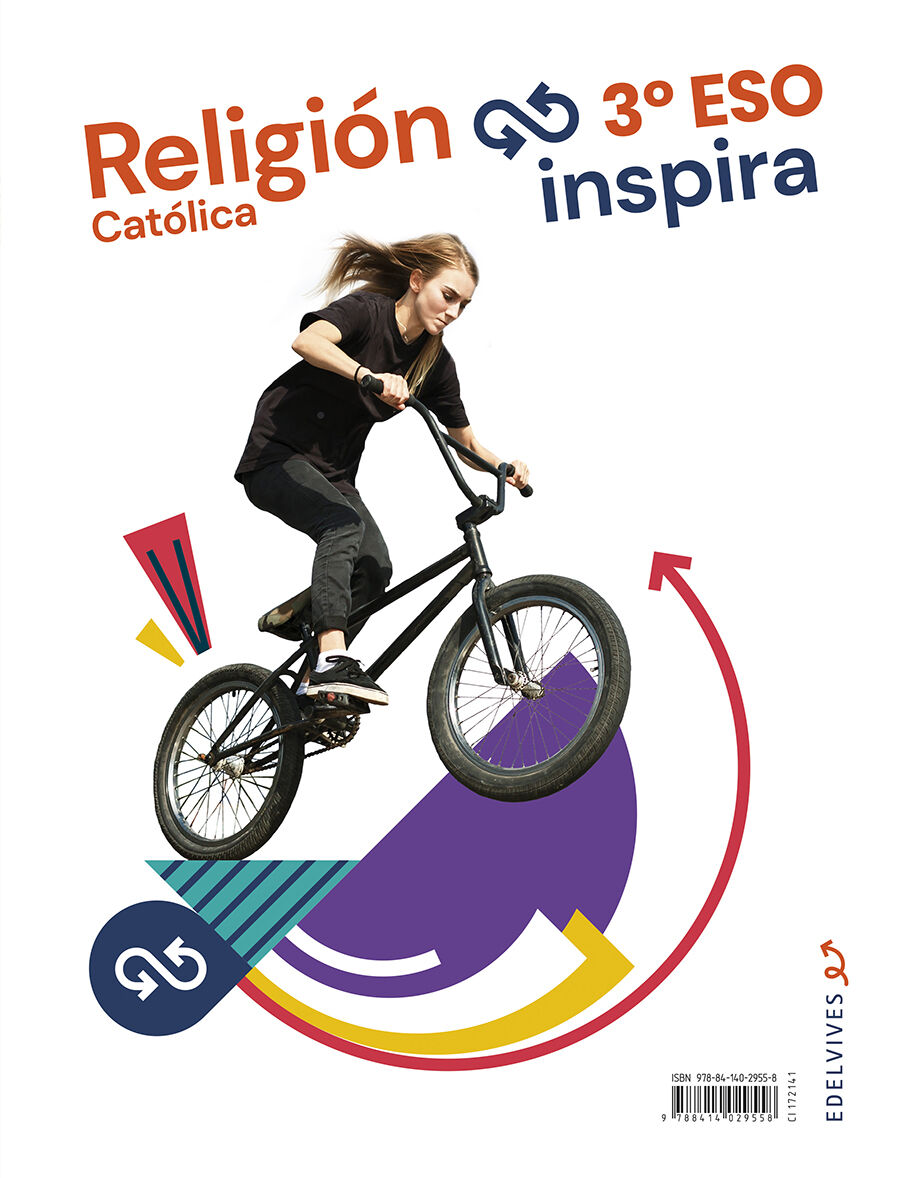 Religi&oacute;n cat&oacute;lica/Inspira ESO 3 Edelvives 9788414029558