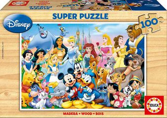 Puzle 100 piezas el maravillosa mundo Disney