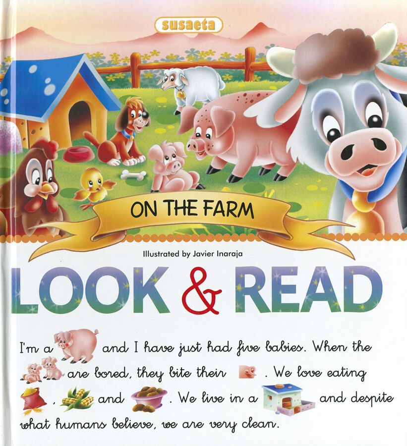 Look and read on the farm