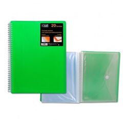 Carpeta Fundes PP Club 40 fulls verd