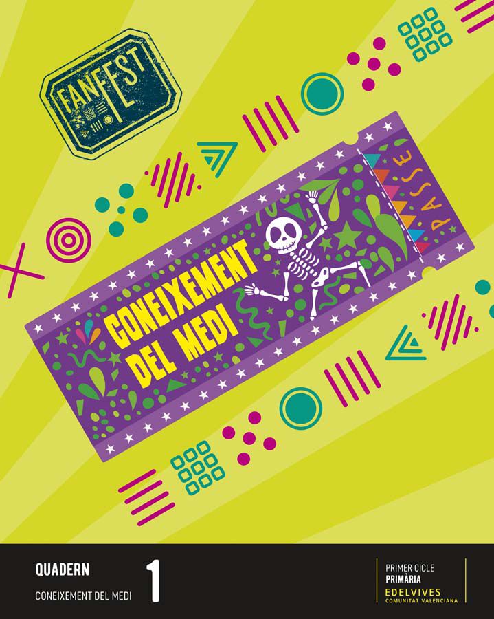 Coneixement Del Medi 1r Primaria. Quadern (Cv)