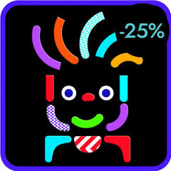 Mosaic magnètic cares