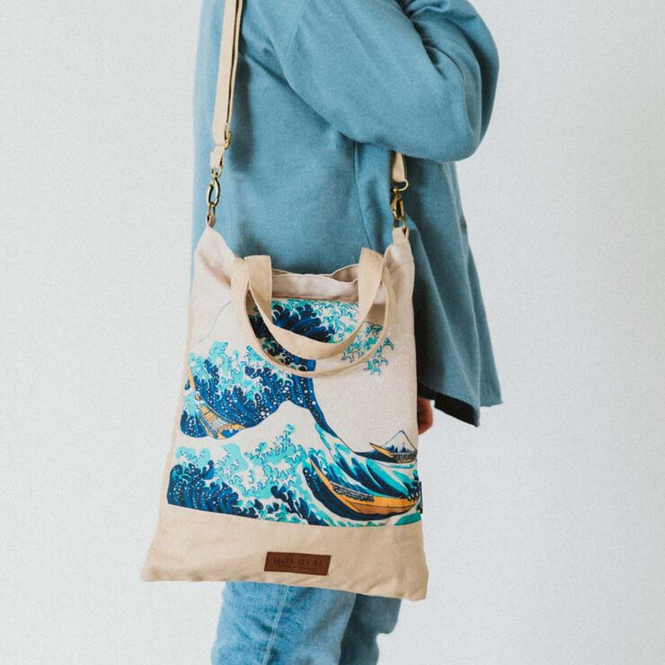 Bolso de Tela Kokonote Hokusai