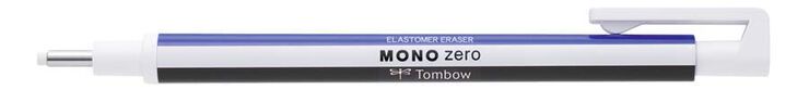 Portagomas Tombow Mono Zero blanco