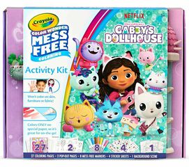 Mess Free Pinta sin manchas Gabby's Dollhouse