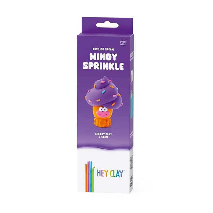 Plastilina Heyclay Gelat Windy Sprinkle 3 pots