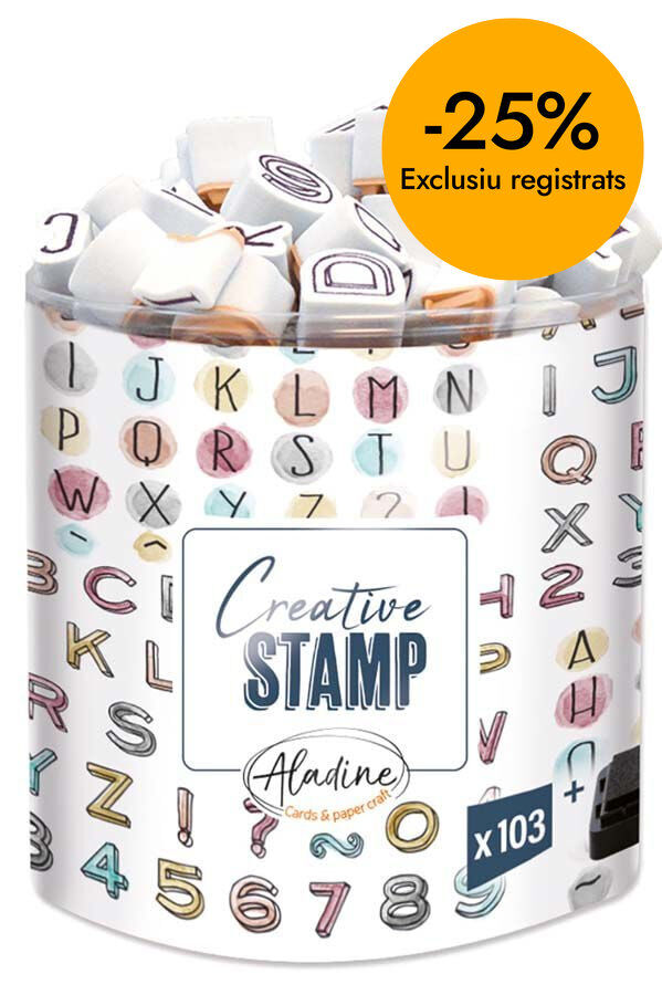 Creative Stamps Aladine Abecedarios 3u