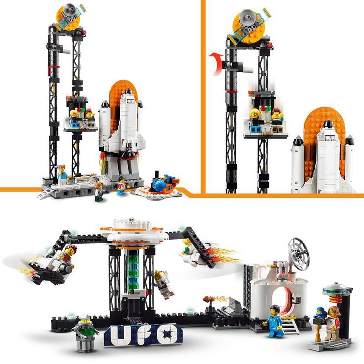 LEGO® Creator 3en1 Muntanya Rusa Espacial 31142