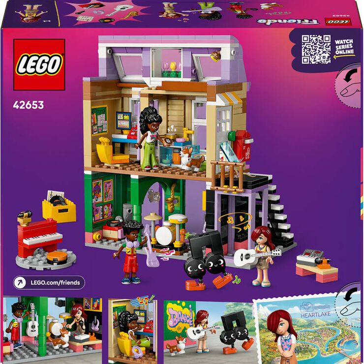 LEGO® Friends Botiga de Música i Apartament 42653