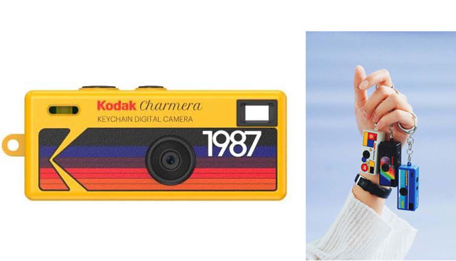 Mini C&aacute;mara Digital Kodak Charmera con Llavero