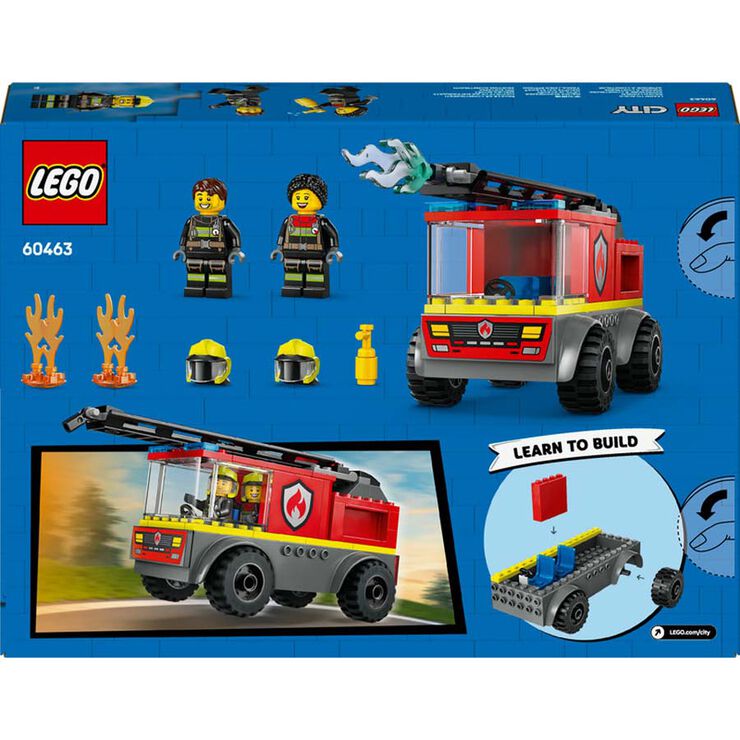 LEGO® LEGO City Camión de Bomberos con Escalera 60463