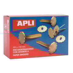 Encuadernador con arandela 50mm Apli 100u