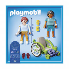 Playmobil City Life Cadira de rodes i acompanyant 70193