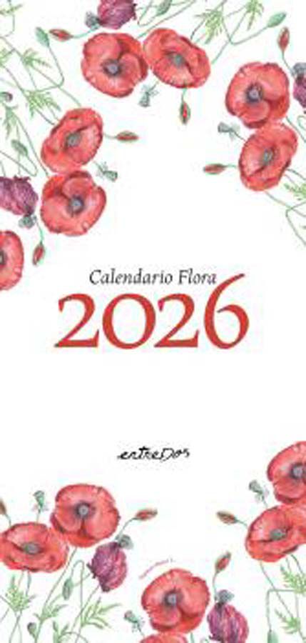 Calendari paret Flora 2026 castell&agrave;