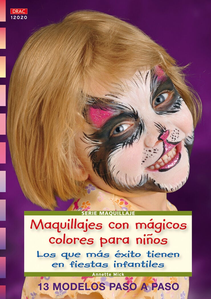 Maquillajes con mágicos colores para niñ