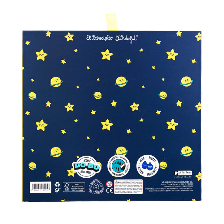 Agenda Mr. Wonderful Semana Vista Castellano El Principito Y Bobos 2027