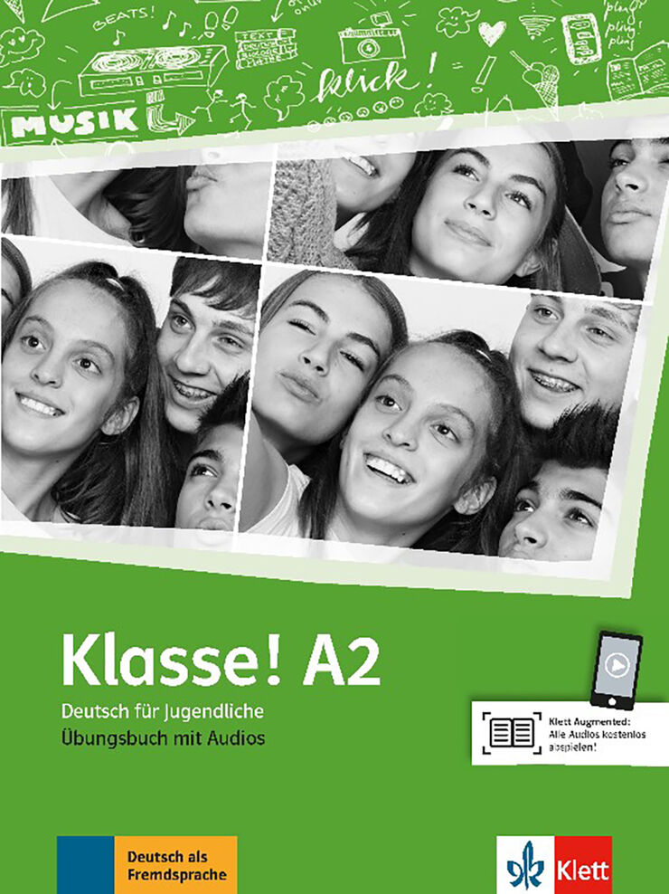 Klasse! A2, Libro de Ejercicos + Audio