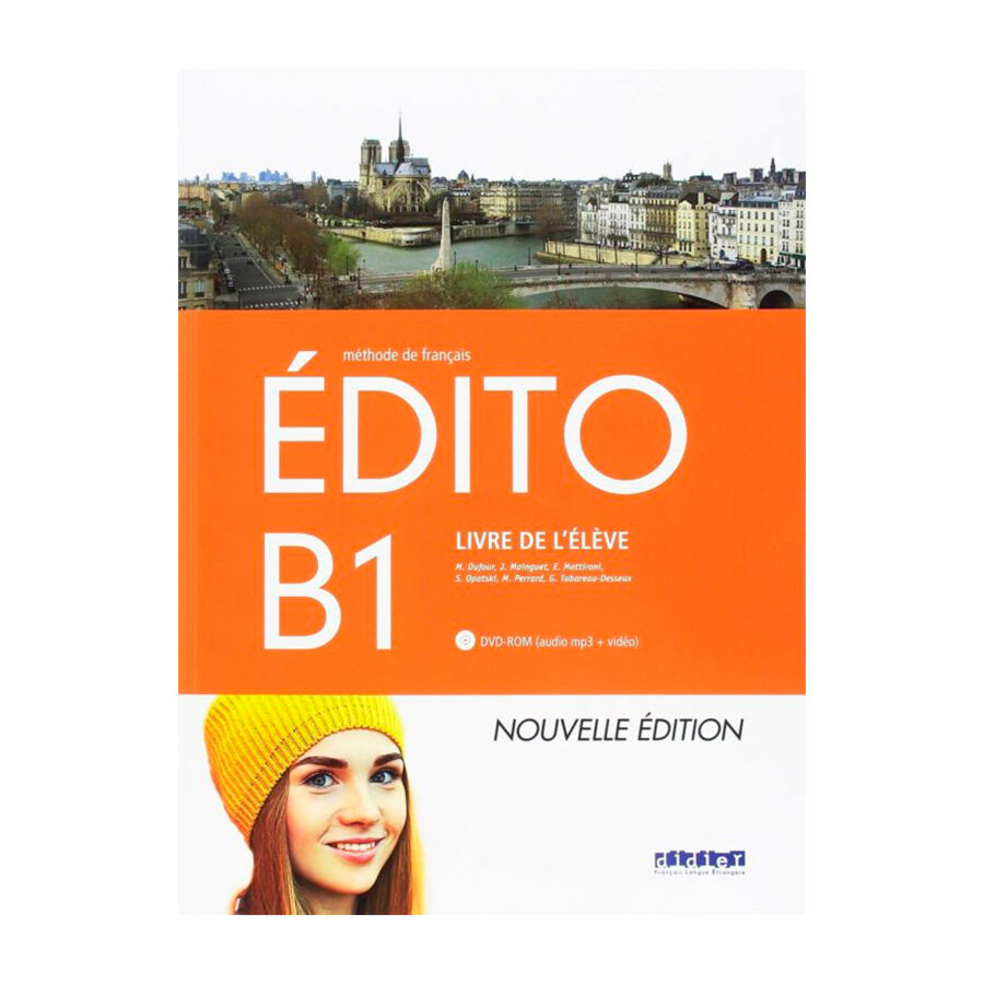 &Eacute;dito B1. Livre de l'&eacute;l&egrave;ve + DVD