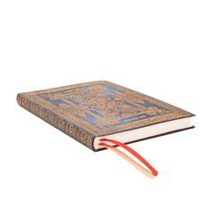 Agenda 18 mesos Paperblanks Flexi Midi apaïsada setm/vista 2025-26 Lujo Azul