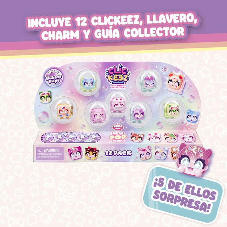 Clickeez pack 12 serie 3