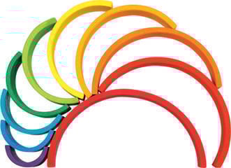 Juego de Construcci&oacute;n Arco Iris