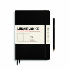 Libreta Leuchtturm B5 tapa blanda liso black