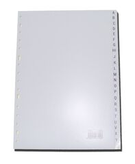 Separador ABC imprimible reciclado Abraxas Folio