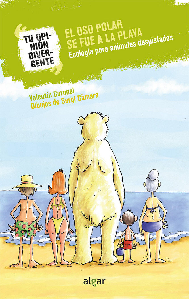 El oso polar se fue a la playa