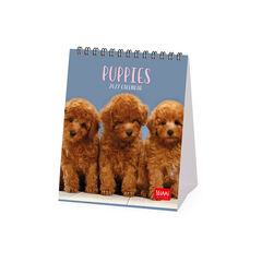 Calendario Legami 12x14,5 Sobremesa Puppies Multiling&uuml;e 2027
