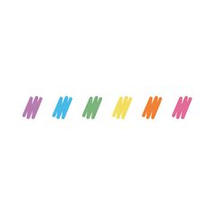 Mini Bolígrafos Legami gel pastel 6 colores