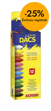 Ceras blandas Alpino Dacs 12 colors