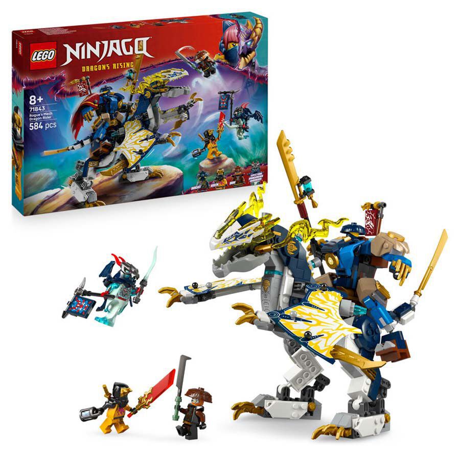 LEGO&reg; Ninjago Meca de Rogue y Drag&oacute;n 71843