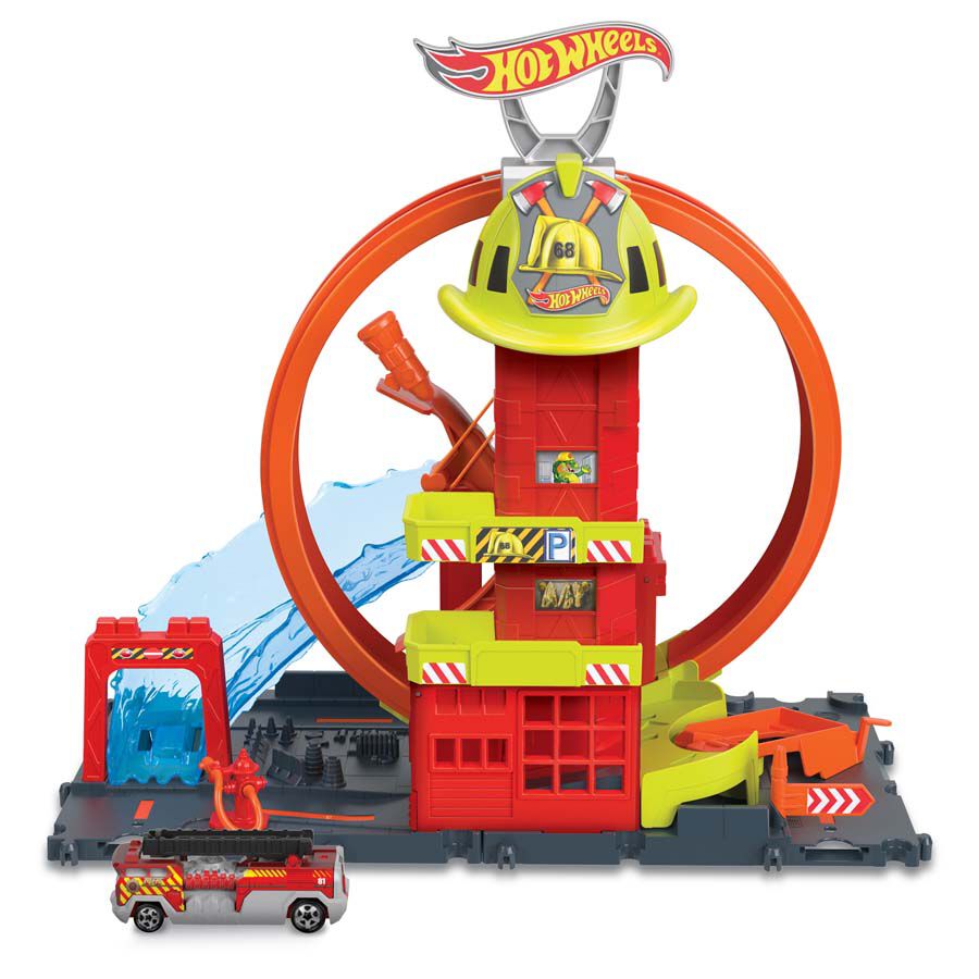 Parc de bombers Hot Wheels