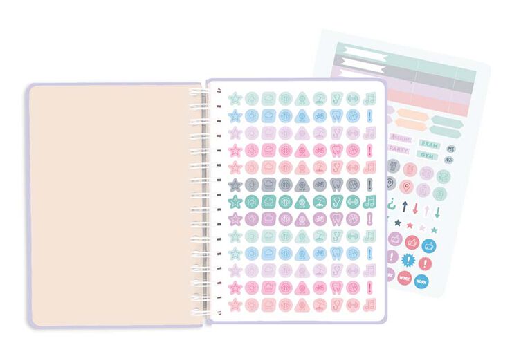 Agenda Escolar Oxford Cute A6 Semana/vista Castellano 2026-2027