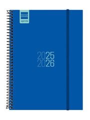 Agenda Finocam escolar espiral E10 setm/vista cat 2025-26 blau