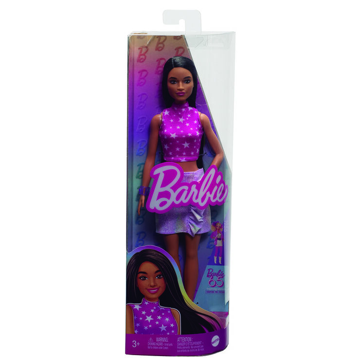 Barbie Fashionista vestit Rock Rosa Metàl.lic