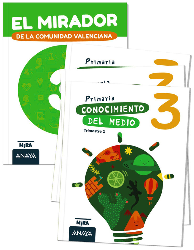 Conocimiento del Medio 3 + El mirador de Comunidad Valenciana