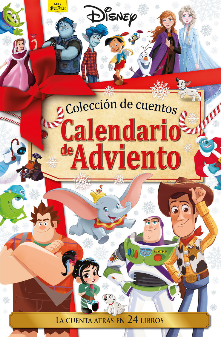 Disney. Calendario de Adviento. La cuenta atrás en 24 libros Disney. Calendario de Adviento. La cuenta atrás en 24 libros