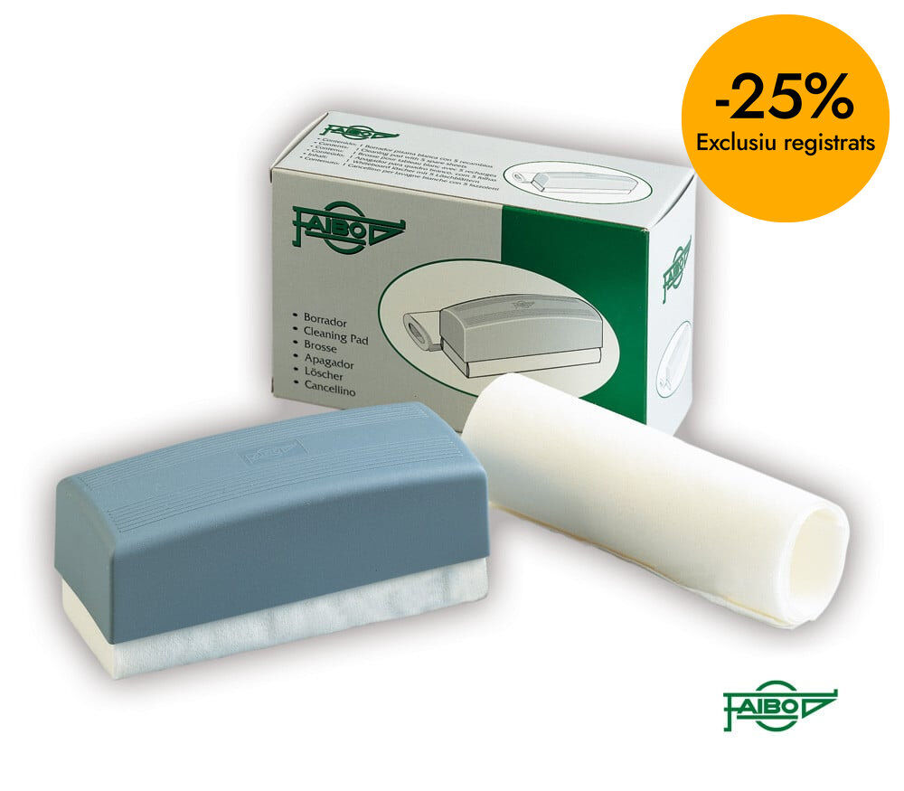 Borrador recambiable para pizarra blanca Faibo