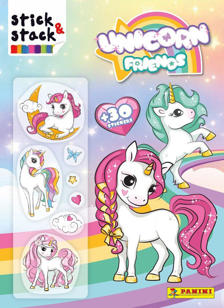 Stick & Stack Unicorn Friends 3