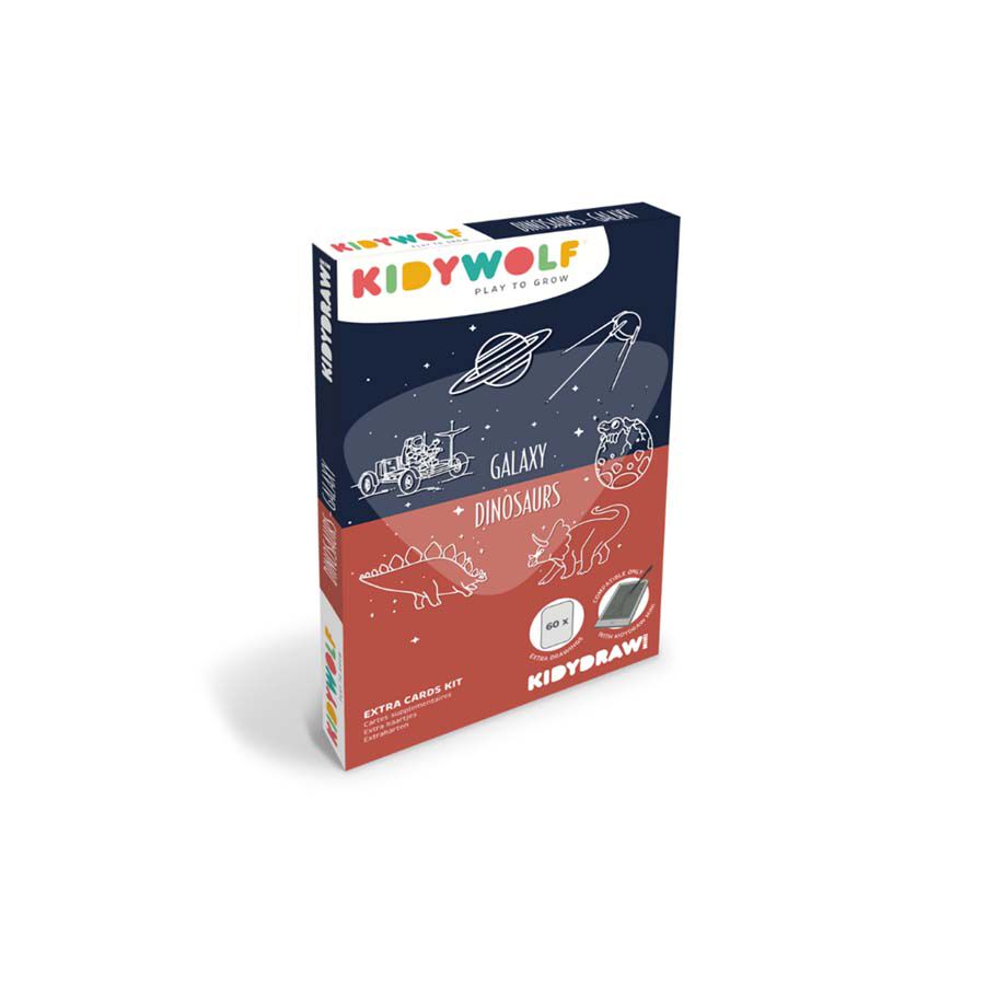 Plantilles Kidydrawn Mini Dinos/Gal&agrave;xia