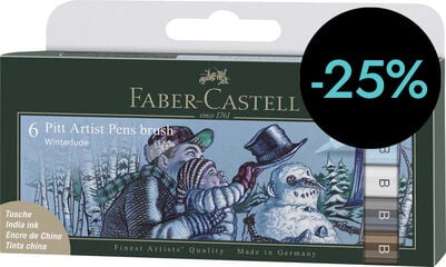 Pitt Artist Pen brush Winterlude 6c